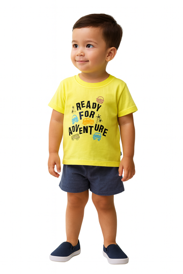 LUAY 100% Bamboo Based Baby Boy & Girls Clothing Set Short Sleeve Kids Clothes Boys & Girls Toddler Short Set.