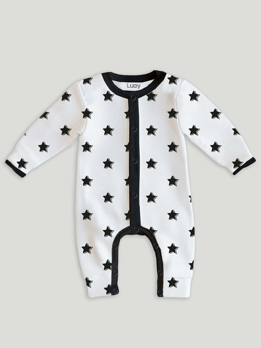 LUAY 100% Cotton Full Sleeves Printed Baby Romper,Bodysuit Jumpsuit for Baby Girls & Baby Boy (Pack of 5)
