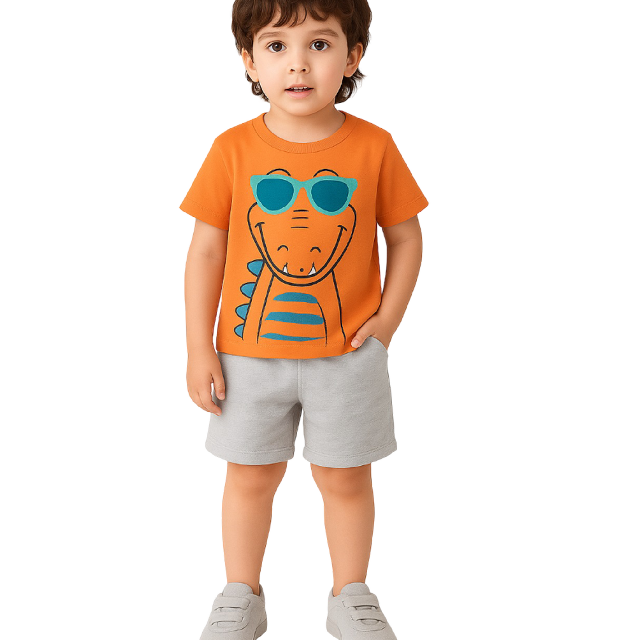 LUAY 100% Bamboo Based Baby Boy & Girls Clothing Set Short Sleeve Kids Clothes Boys & Girls Toddler Short Set.