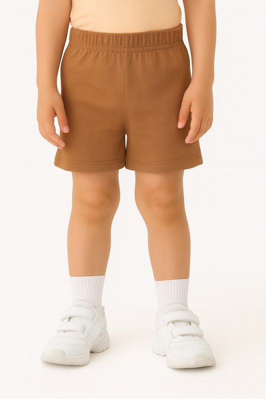 LUAY 100% Cotton Ultra soft fabric Baby Toddler Boys & Girls Shorts Cotton Linen Summer Loose Shorts Combo Pack Elastic Waist Solid Jogger Short Pants New Born