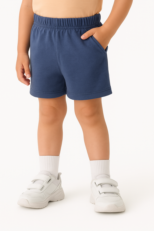 LUAY 100% Bamboo Ultra soft fabric Baby Toddler Boys & Girls Shorts Cotton Linen Summer Loose Shorts Combo Pack Elastic Waist Solid Jogger Short Pants New Born