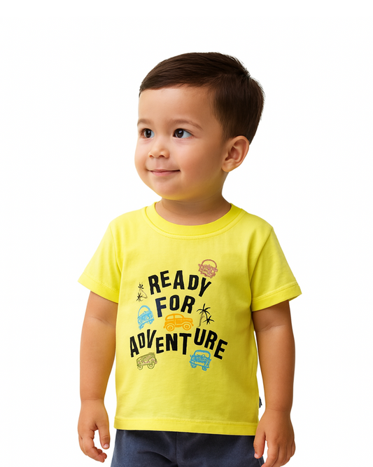 LUAY 100% Bamboo T-Shirts for Boys & Girls Festive Short Sleeve Styles in Vibrant Colors and Patterns for Kids and Toddlers_Regular Fit