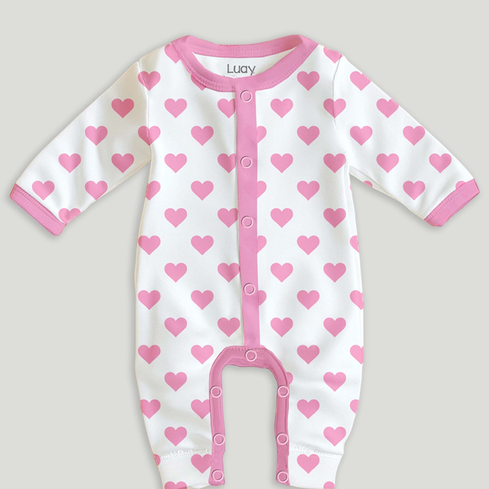 LUAY 100% Cotton Full Sleeves Printed Baby Romper,Bodysuit Jumpsuit for Baby Girls & Baby Boy